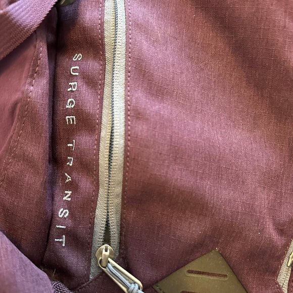 North Face Women's Surge Transit Laptop Backpack, Blackberry Wine - Picture 5 of 5